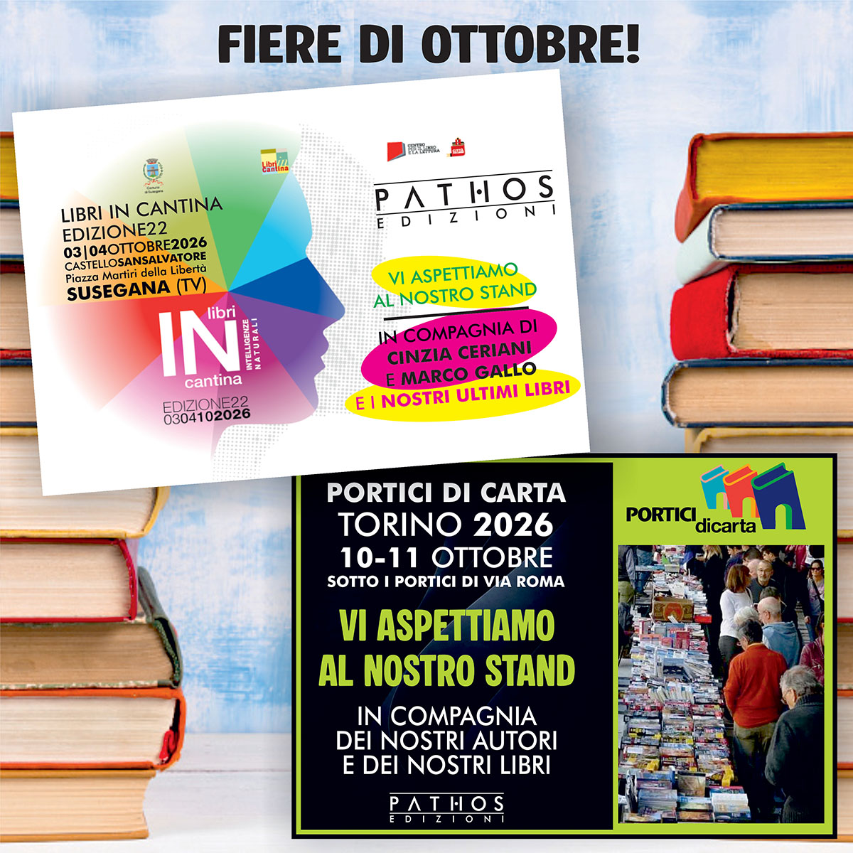 Pathos Edizioni -Fiere di ottobre 2026